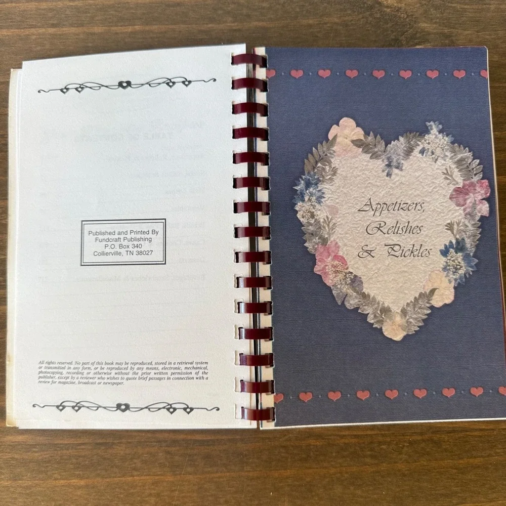 Cooking With Love And Memories Cookbook 2002 Noeton Baptist Church Tennessee VTG